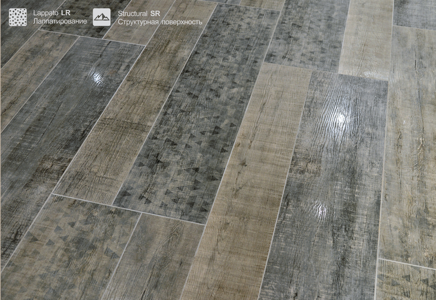 Idalgo WOOD EGO Decor Вуд Эго Декор SR темно-коричневый 29,5*120 см в интерьере