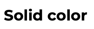 Solid color