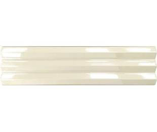 Estudio Ceramico Коллекция ACANTO V-Ribbed Bone Gloss 10*40 см