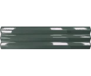 Estudio Ceramico Коллекция ACANTO V-Ribbed Baltic Blue Gloss 10*40 см