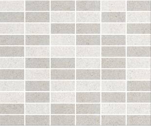 Cinca Коллекция TOBAGO Мозаика White/Grey 25x30x0.9 см 6004/178 (4465)