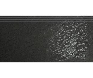 Керамика будущего MONOCOLOR Ступень CF UF 013 Черный LR 60x30 см